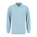 Heren Polo Lange Mouw Santino LEXINGTON Ice Blue